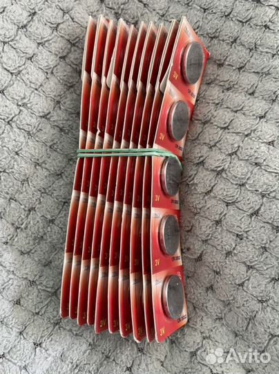 10 упаковок батареек в 1 упаковке 5 шт