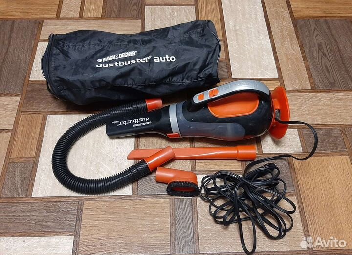 Автомобильный пылесос Black Decker