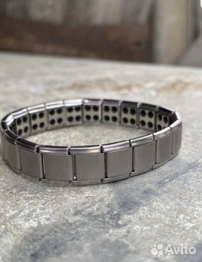 Браслет из нержавеющей стали, биомагнитный