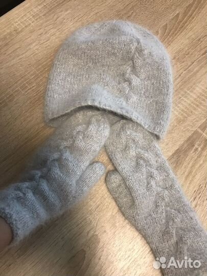 Шапочки,комплекты из ангоры