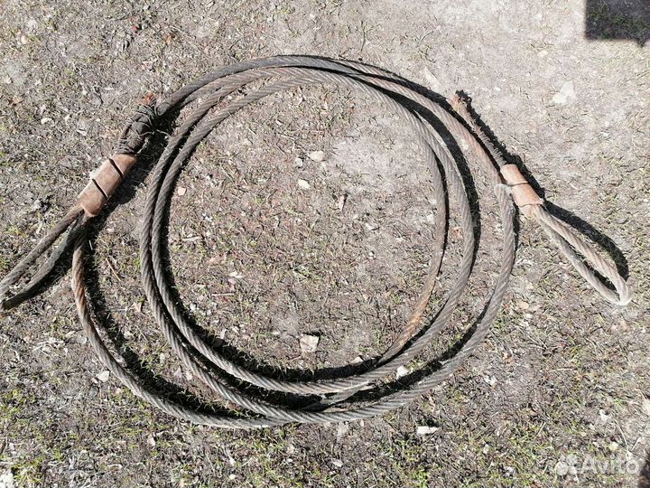 Трос буксировочный металлический
