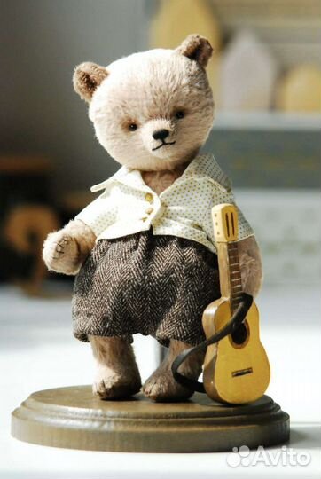 Мишка тедди Алёша ручная работа