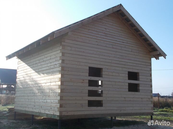 Дома срубы из бруса 6х6 строительство отделка