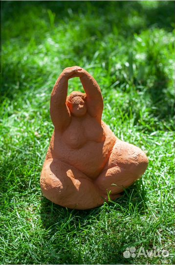 Фигурка кустодиевская барышня