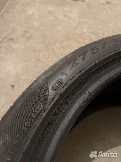 Pirelli P Zero 245/40 R20 и 275/35 R20