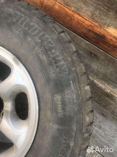 Литые диски R15 6x139.7 ET 0, DIA 108