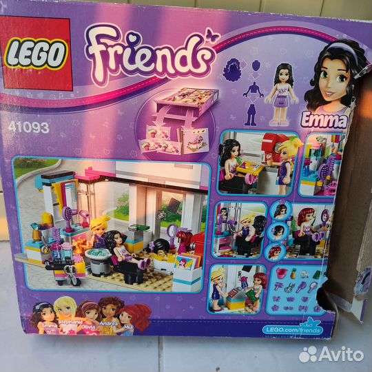 Конструктор lego Friends парикмахерская 41093