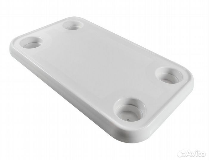 Столешница прямоугольная пластиковая 390х690 мм