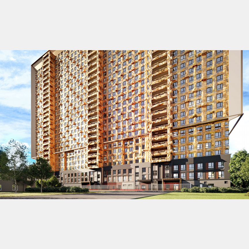 2-к. квартира, 56 м², 26/28 эт.