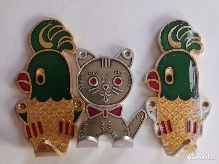 Детские крючки - вешалки СССР