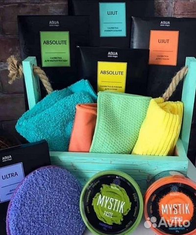 Чистящая паста, порошок Mystik