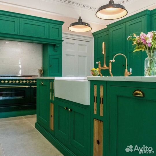 Кухня на заказ эмаль