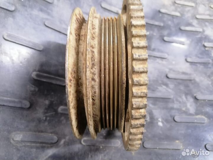 Шкив коленвала chevrolet Lanos