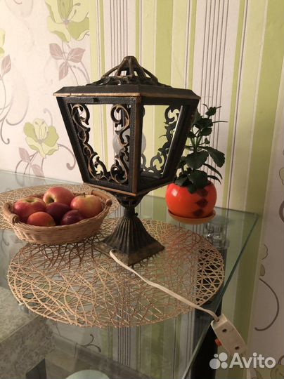 Светильник настольный винтаж