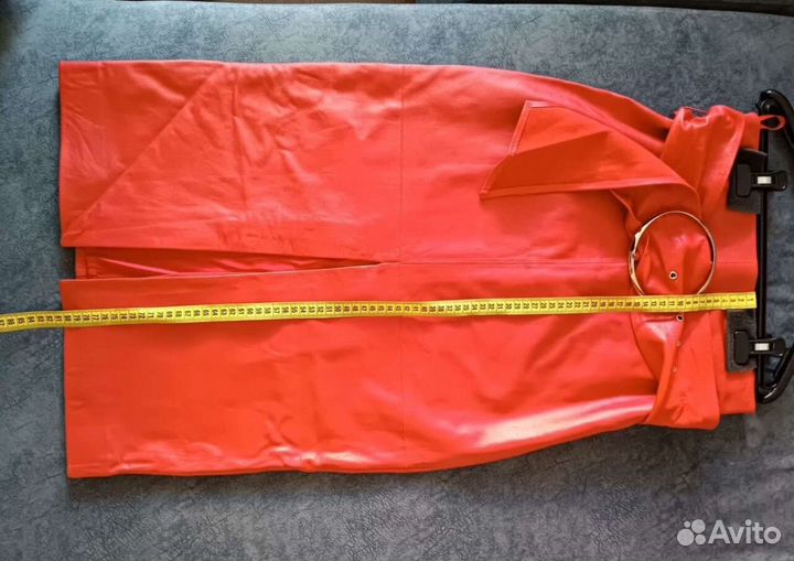 Юбка из кожи ягненка