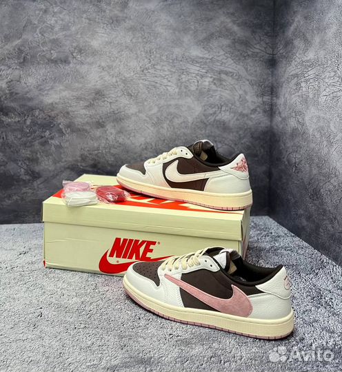 Кроссовки Travis Scott x Nike Air Jordan 1 Low