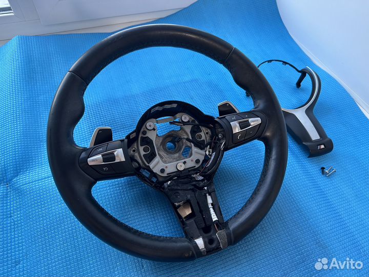 Руль BMW F M пaкет (лeпeстки, вибро, обoгрев) +вид