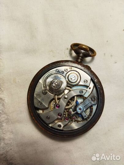 Старинные карманные часы Генри Мозер швейцария