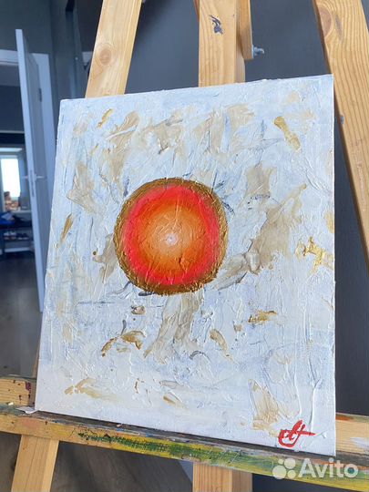Картина акрил/масло на холсте