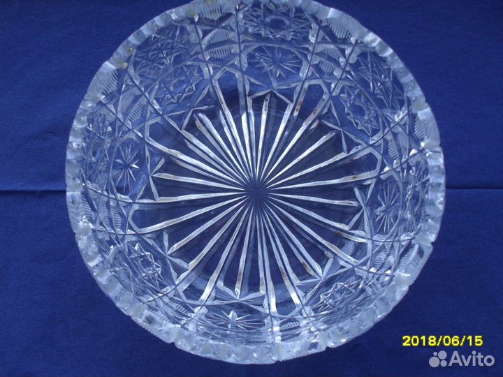 Хрусталь конфетница (салатница)