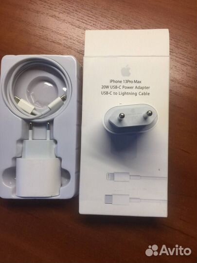 Провод и блок питания 20w Apple