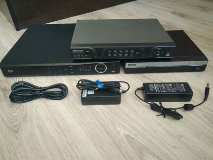 Видеорегистраторы RVI, Bolid, HIKvision