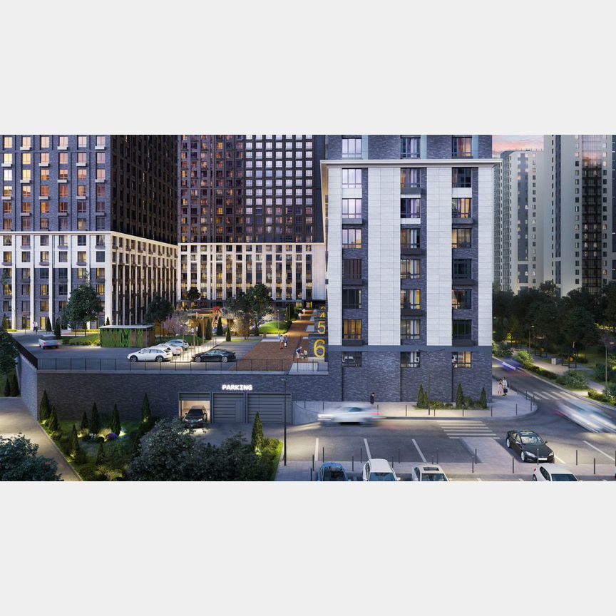 2-к. квартира, 60,2 м², 21/25 эт.