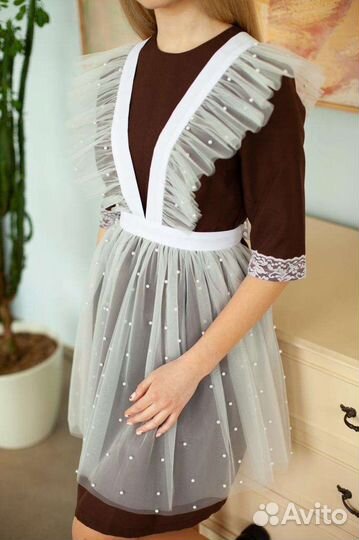 Школьный фартук, школьная форма. Прокат, продажа