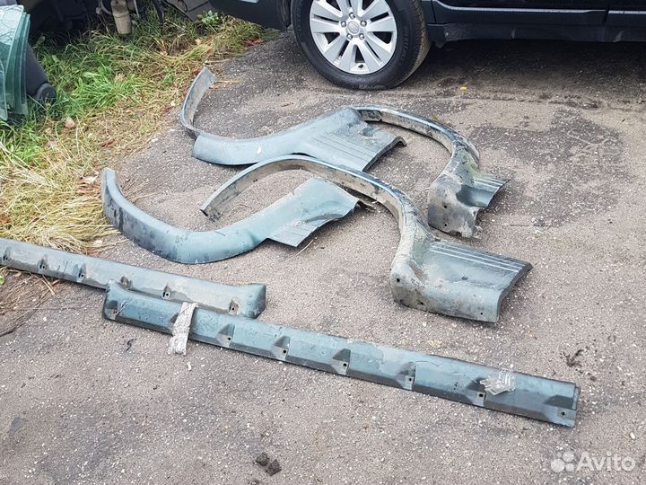 Накладки кузова, расширители арок Pajero 2