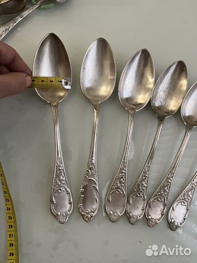 Ложки мельхиоровые