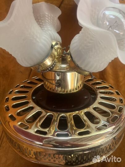 Люстра потолочная бу с вентилятором