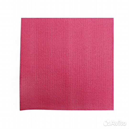 Коврик для йоги фитнеса пилатеса 5 мм розовый мат
