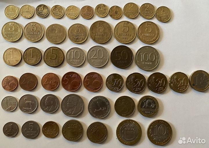 Набор монет для начинающего нумизмата