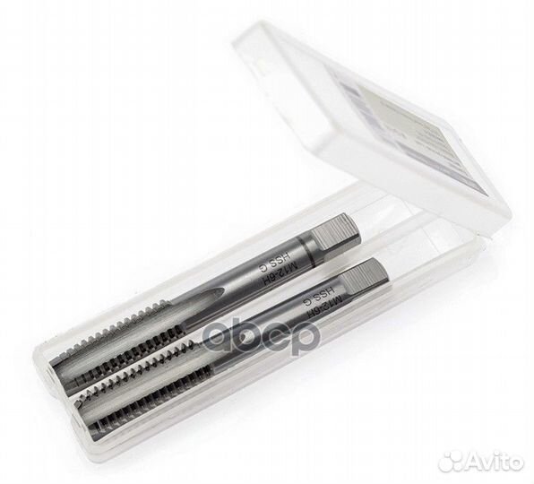 Комплект метчиков ручных 2 шт HSS4341 M10*1.0