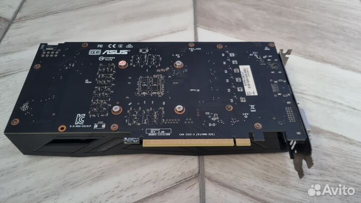 Видеокарта gtx 1660 super asus