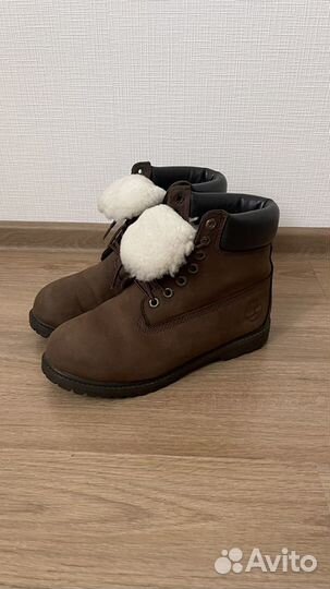 Ботинки timberland оригинал 36 на шнуровке