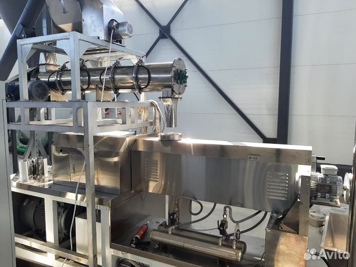 Линия производства кормов для кошек и собак