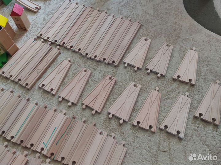 Деревянная железная дорога Икеа