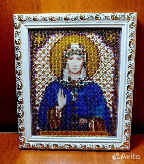 Иконы вышитые чешским бисером