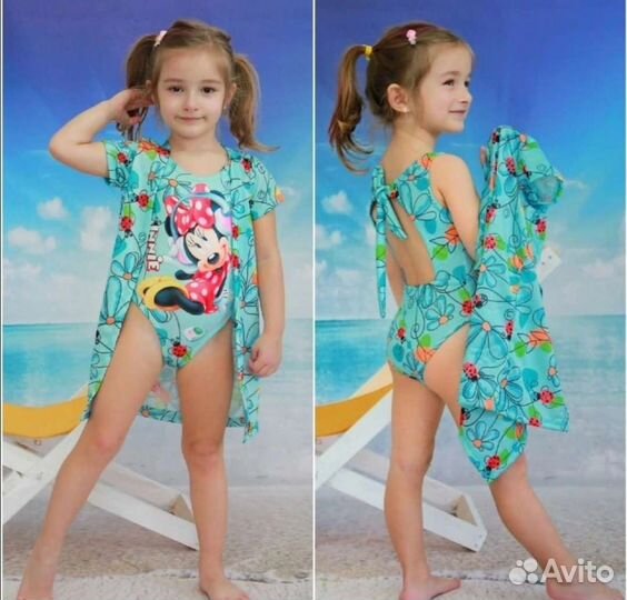 Купальник для девочки 98 новый