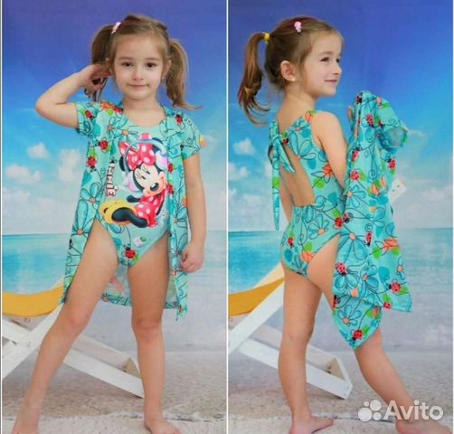 Купальник для девочки 98 новый