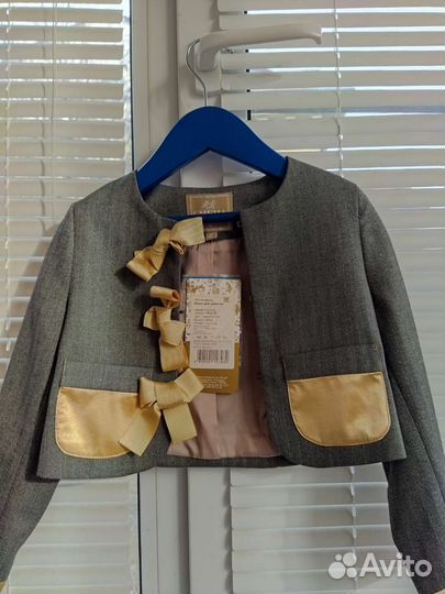 Пиджак для девочки 104