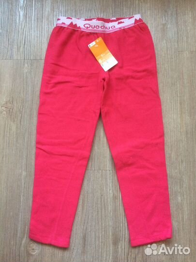 Новые флисовые штаны Quechua, по бирке 115-124 см