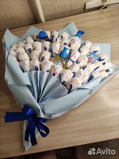 Букет из подгузников