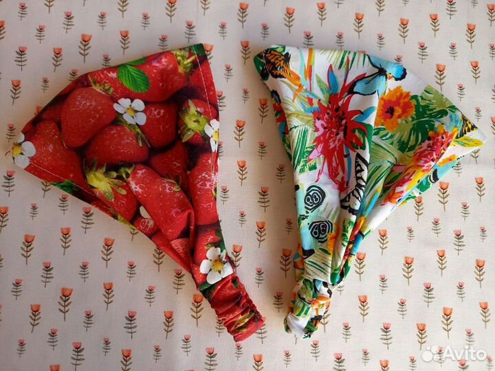 Косынка на резинке