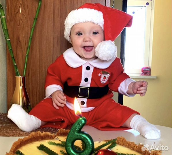 Костюм Деда Мороза/ Санта Клауса (без колпака)