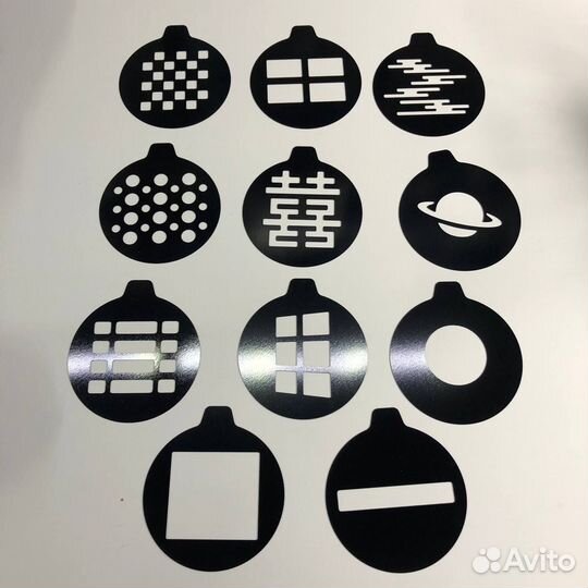 Фотофонарь Sidande, с набором масок гобо