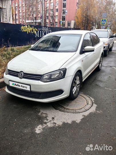 Volkswagen Polo 1.6 AT, 2014, 129 800 км