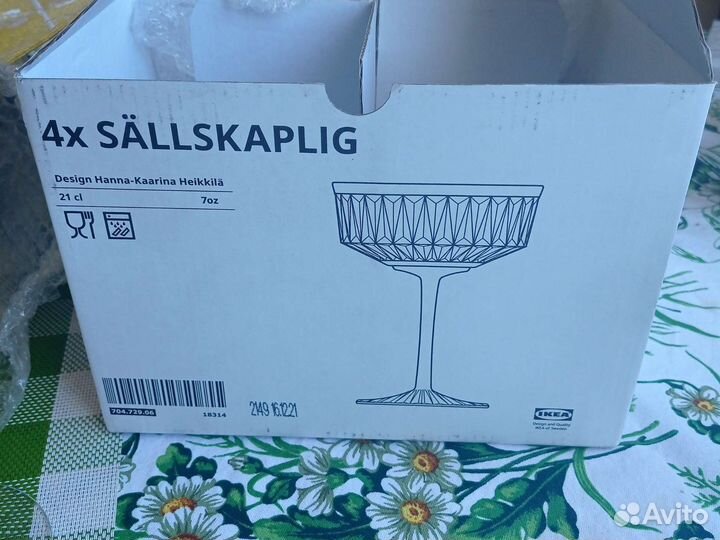 Фужеры для шампанского икеа