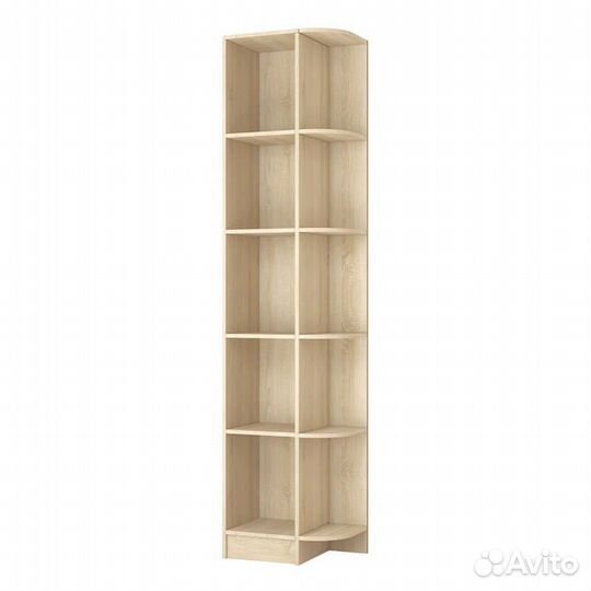 Мадлен шкаф торцевой (дуб сонома/мдф дуб шале сере